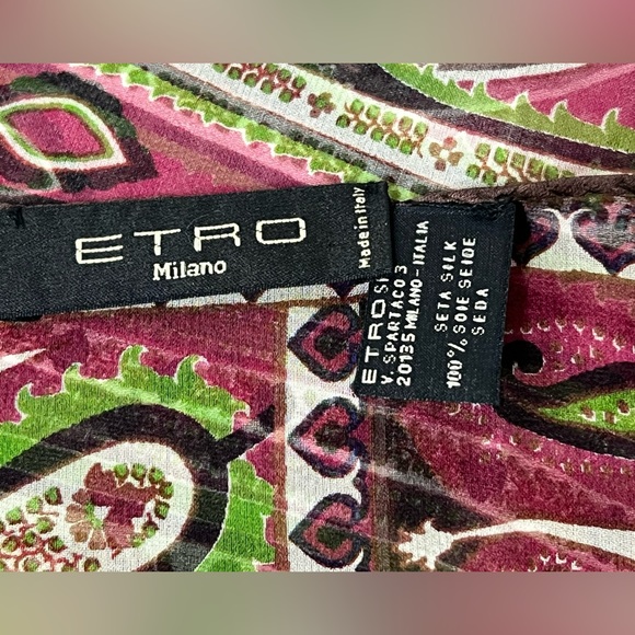 🎉Host Pick 🎉Etro Silk Scarf - Picture 4 of 6